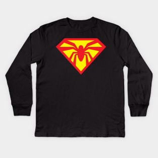 Spiderboy Kids Long Sleeve T-Shirt